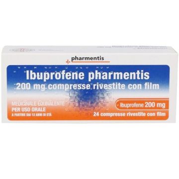 Ibuprofene Pharmentis 200mg 24 Compresse Rivestite