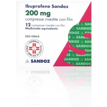 Ibuprofene Sandoz 200mg 12 Compresse