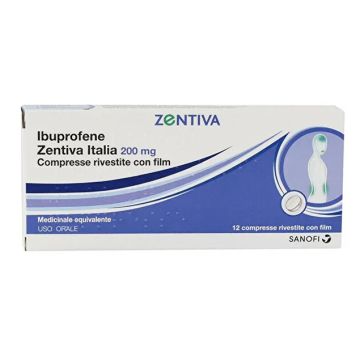 Ibuprofene Zentiva 200mg 12 Compresse Rivestite