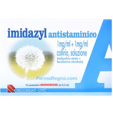 Imidazyl Antistaminico Collirio 10 Flaconcini Monodose 0,5ml
