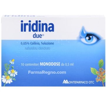 Iridina Due 0.05% Collirio 10 Contenitori Monodose