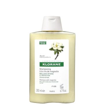 Klorane Shampoo Cera di Magnolia Brillantezza Capelli Spenti 200ml
