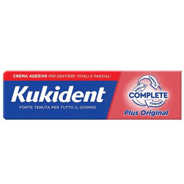 Kukident Plus Complete Pasta Adesiva Classica Dentiera 40g