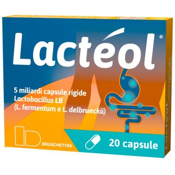Lacteol 5 Miliardi Lactobacillus 20 Capsule