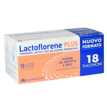 Lactoflorene Plus Fermenti Lattici Vivi Adulti 18 Flaconcini 10ml