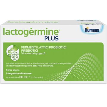 Lactogermine Plus Humana Fermenti Lattici 10 Flaconcini