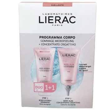 Lierac Body-Hydra+ Gommage 150ml + Body-Slim Concentrato Crioattivo 200ml