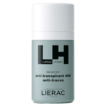 Lierac Homme Deodorante Anti traspirante e Anti traccia 48h 50 ml