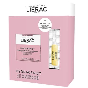 Lierac Hydragenist Gel-Crema Idratante 50ml + Cica-Filler 1 Fiala 10ml