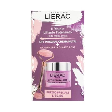 Lierac Lift Integral Bundle Pack Crema Pelle Molto Secca 50ml + Face Roller 