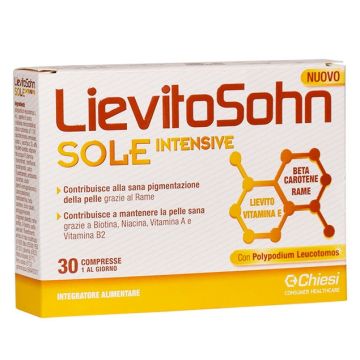 LievitoSohn Sole Intensive Integratore Vitaminico 30 Compresse
