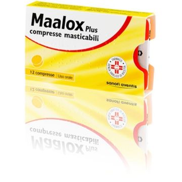 Maalox Plus 12 Compresse