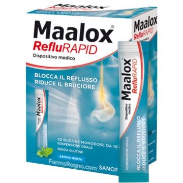 Maalox Reflurapid 20 Bustine 