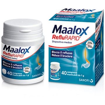 Maalox Reflurapid 40 Compresse