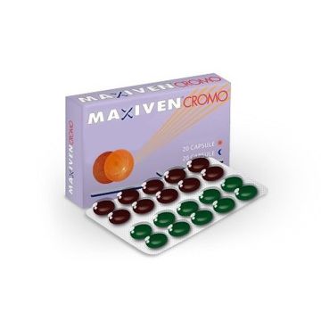 Maxiven Cromo Integratore Alimentare 20+20 Capsule