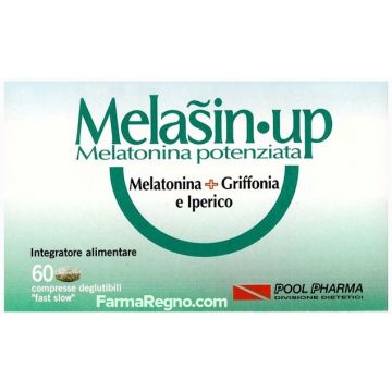 Melasin Up Melatonina Potenziata 1mg 60 Compresse