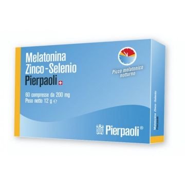 Melatonina Zinco Selenio Pierpaoli 60 Compresse