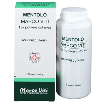 Mentolo Marco Viti 1% Polvere Cutanea 100g
