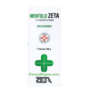 Mentolo Zeta 1% Polvere Cutanea 100g