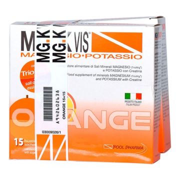 MG.K Vis Magnesio Potassio Orange 15+15 Bustine Pacco Doppio