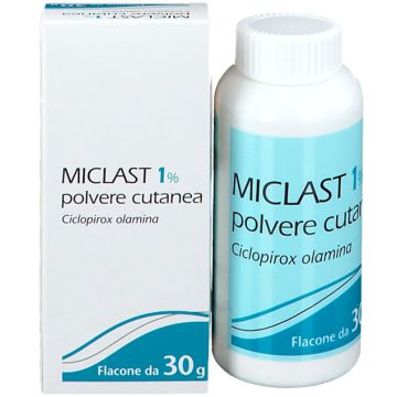 Miclast Polvere Cutanea 30g 1%