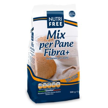 Mix per Pane Fibra+ Senza Glutine Nutrifree 500g