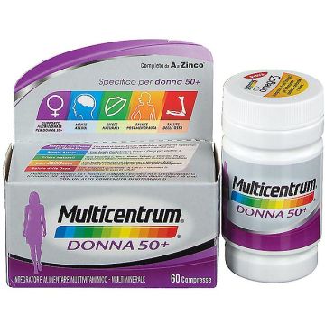 Multicentrum Donna Over 50+ Integratore Vitaminico 60 Compresse