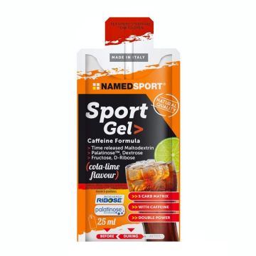Named Sport Gel Cola Lime Con Caffeina 25ml