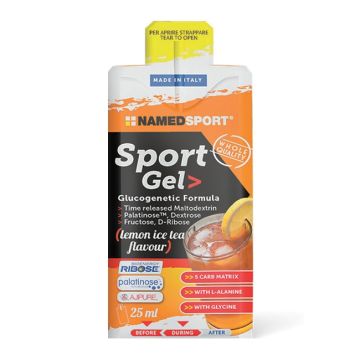 Named Sport Gel Lemon Ice Tea 25ml