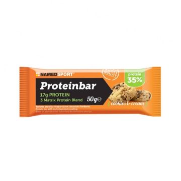 Named Sport Proteinbar Barretta Gusto Cookies e Cream 50g
