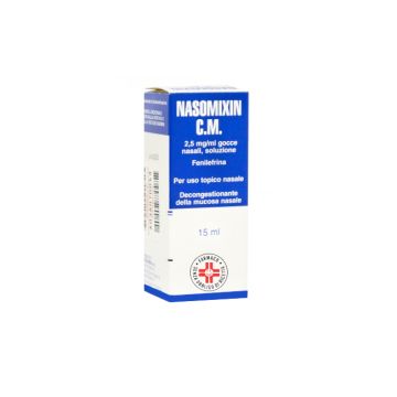 Nasomixin C.M. Decongestionante Nasale Gocce 15ml 2,5mg/ml