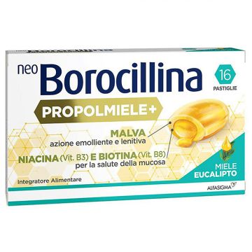 NeoBorocillina Propolmiele+ 16 Pastiglie