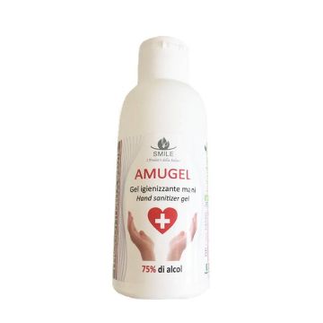 Gel Igienizzante Mani Amugel 75% Alcol 100ml