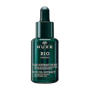Nuxe Bio Organic Oleo-Estratto di Riso Nutri-Rigenerante Notte 30ml