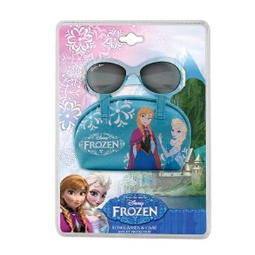 Occhiali da sole bambina Disney Frozen con custodia 5+