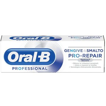 Oral-B Professional Dentifricio Gengive e Smalto Sbiancante Delicato 85ml