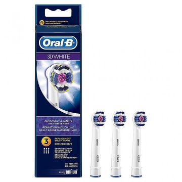 Oral-B Refill Ricambi 3D White Denti Bianchi eb18-3