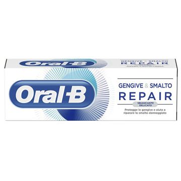Oral-B Repair Dentifricio Gengive e Smalto Sbiancante Delicato 85ml
