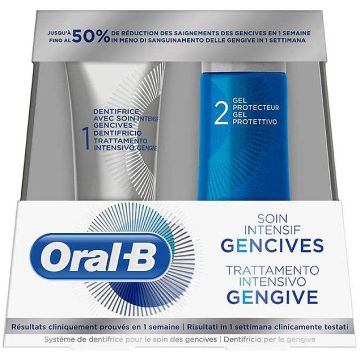 Oral-B Trattamento Intensivo Gengive Dentifricio e Gel 85ml+63ml 