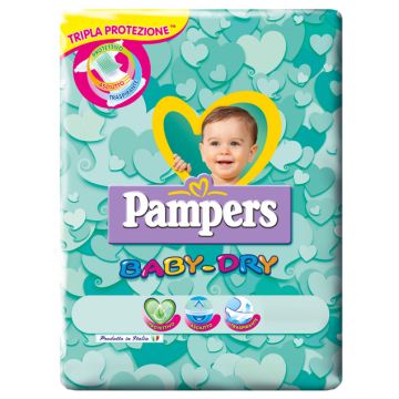 Pampers Baby Dry Pannolini Vari Pesi