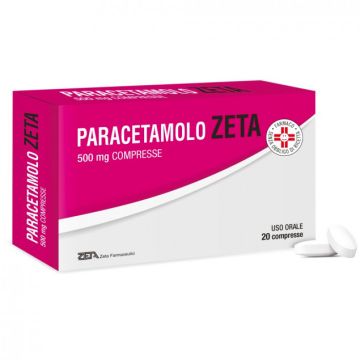 Paracetamolo Zeta 500mg 20 Compresse