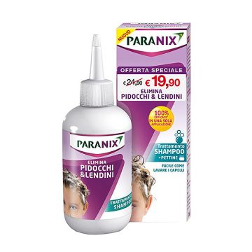Paranix Shampoo Anti Pidocchi con Pettine 200ml Promo