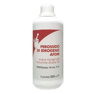 Perossido Idrogeno 3% Afom Disinfettante 10 Volumi 200ml