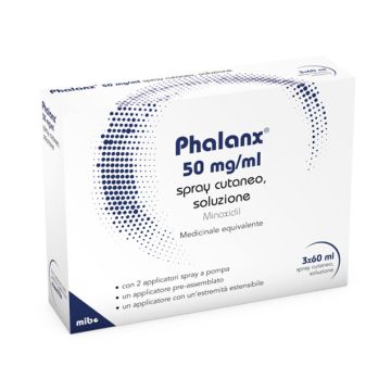 Phalanx 50mg/ml Spray Cutaneo 3 Flaconi da 60ml