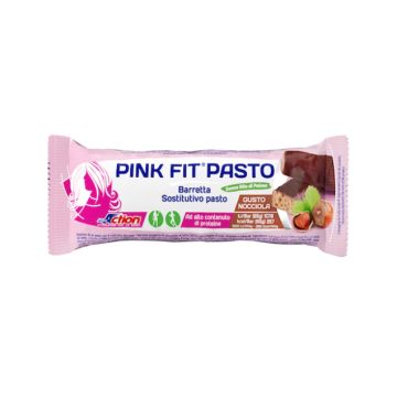ProAction Pink Fit Pasto Barretta Gusto Nocciola 65g