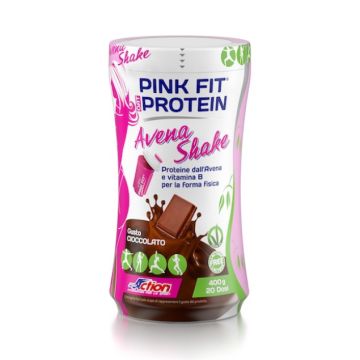 ProAction Pink Fit Protein Avena Shake Gusto Cioccolato 400g