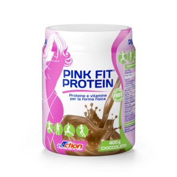 ProAction Pink Fit Protein Integratore Forma Fisica 400g