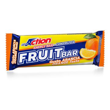 ProAction Fruit Bar Barretta Energetica Gusto Arancia 40g
