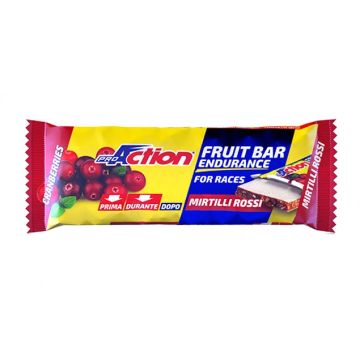 ProAction Fruit Bar Endurance Barretta Energetica Mirtillo 40g