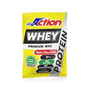 ProAction Protein Whey Rich Chocolate Bustina 25g